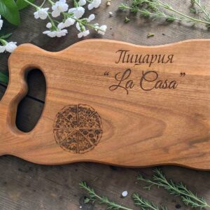 Персонално гравирана дъска с името на вашето заведение