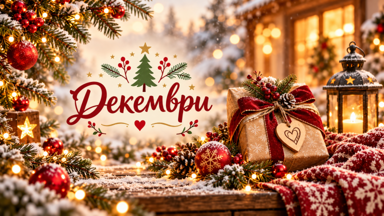 Декември